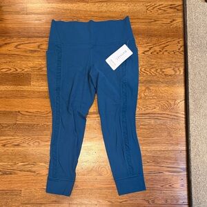 NWT Athleta Blue Leggings